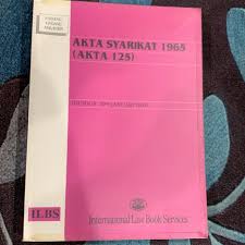 Akta syarikat 1965 senarai semak v permohonan kelulusan menteri bagi pindaan memorandum dan artikel di bawah seksyen 24(4) akta syarikat 1965 senarai semak vi permohonan. Akta Syarikat 1965 Akta 125 Shopee Malaysia