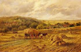 Farming Year In Medieval Times Or Farmer S Odyssey During The Middle Ages Painting Farmer Painting Art