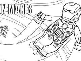 Lego Iron Man Coloring Pages Superhelden Malvorlagen Ausmalbilder Lego Superhelden