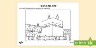 One creature that often emerges from past stories is a mermaid. Ks1 Pilgrimage Hajj Coloring Page Teacher Made