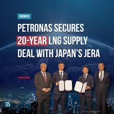 TribuneBiz: Petronas will supply up to two million tonnes of liquefied  natural gas annually to Japan's Jera Co Inc under a new 20-year agreement  beginning in 2028. The deal extends the partnership
