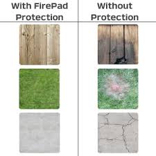 Maybe you would like to learn more about one of these? Amazon Com Firepad Deck Protector 36 Fire Pit High Temp Mat Heat Shield Protects Grass Patio Deck Fire Resistant Pad For Outdoors Bonfires Under Grill Mat Bbq Mat Made In Usa