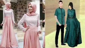 Harga gamis wanita dewasa gaun pengantin kombinasi brukat baju muslim trendy. Model Baju Gamis Brokat Untuk Gaya Yang Memikat Harapan Rakyat Online