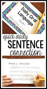 Quick Common Core Aligned Daily Punctuation Practice For Kids In Second Grade Third Grade Fou Daily Oral Language Oral Language Activities Teaching Writing