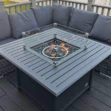 Maybe you would like to learn more about one of these? Mercury 103cm Square Aluminium Firepit Table The Outside Living Room