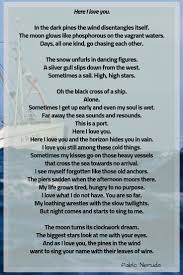 Pablo Neruda S Here I Love You Over The Andes Pablo Neruda Love You Poems Neruda Love Poems