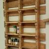 The hanging spice rack keeps the spices at your finger tips while you cook and acts as art in your kitchen. 1