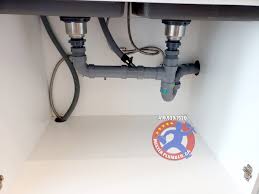 In the picture below, the strainer is the black section just below the white bottom of the sink. Xfr Piping Under Kitchen Sink In Toronto Mister Plumber