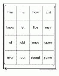 Mix all the cards and then let everyone pull out a few each. Printable 1st Grade Sight Word Flashcards Woo Jr Kids Activities