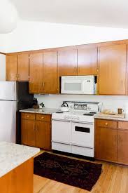Carrie Waller Dream Green Diy Blogger Retro Virginia Home Modern Kitchen Design Mid Century Modern Kitchen Mid Century Modern Kitchen Cabinets