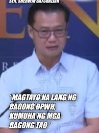 Senator Sherwin Gatchalian reprimanded former presidential spokesperso...