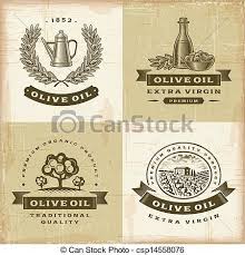 Can Stock Photo Csp14558076 Jpg 450 470 Olive Oil Olive Vintage Labels