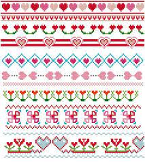 Unique cross stitch patterns for modern cross stitchers. Hearts Cross Stitch Borders Pdf Pattern Love Theme Cross Etsy Cross Stitch Border Pattern Wedding Cross Stitch Patterns Cross Stitch Borders