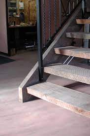 Therefore, you have to take into consideration the shape of the staircase. Timber Tech Stairs And Railing Ltd Calgary Stairs Railing And Hardwood Stairs Open Stairs House Stairs