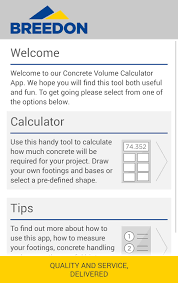 A sampling of 10 construction calculator apps contractors may find useful on the jobsite. Breedon Concrete Calculator For Android Apk Download