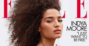 Indya Moore Is Elle Magazine's First Transgender Cover Star