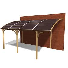 Carport1 offers customization on your metal building or structures roof with vertical roof, regular roof or boxed eave roof. Jagram Ludlow Lean To Carport With Pvc Roof