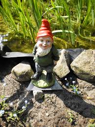 Step 2 mark an x in the center of the poster board. Garden Gnome Wikipedia