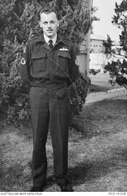 Outdoor portrait of A647 Pilot 3 Geoffrey Ingram (Geoff) Stephens. A pilot  with 77 Squadron ...