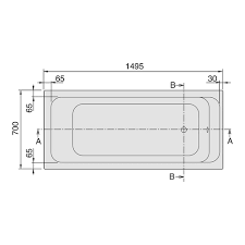 Vitra s50 badewanne 150 x 70 cm quantity. Villeroy Boch Architectura Acryl Badewanne 150 70 Cm