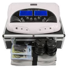 Details About Professional Dual Lcd Ionic Detox Foot Bath Spa Machine With Case 2020 Model