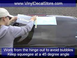 Maybe you would like to learn more about one of these? How To Install A Large Vinyl Decal Or Sticker Youtube