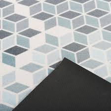 Cn gongyi miracle trading co., ltd. Pergamon Kuchenlaufer Teppich Trendy Retro Blau Grau 45x145 Cm Galeria Karstadt Kaufhof