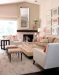 Would Love The Soft And Girly Cream Peach And Pink Colors For A Bedroom Beige Living Rooms Home Living Room Home