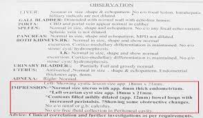 A transabdominal (ta) evaluation and a transvaginal (tv) / endovaginal (ev) evaluation. A Case Study Found Related To Pcos An Ultrasound Report Of A Female Of Download Scientific Diagram