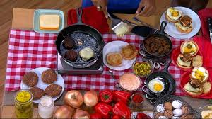 Place ground beef in large bowl and incorporate salt, pepper, smoked paprika, a pinch of capsicum pepper, tabasco sauce. Gordon Ramsay Shares His Secrets For Grilling The Best Burgers Abc News