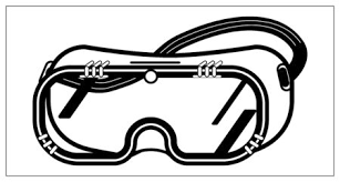 How to draw safety goggles frames are plastic and silicone, making them lightweight. Vector Illustration With Outlines Of Safety Glasses Icon Goggles Stylized Drawing For Your Web Site Design Logo App Ui Isolated Stock Illustration On White Background Lizenzfrei Nutzbare Vektorgrafiken Clip Arts Illustrationen Image 146210169