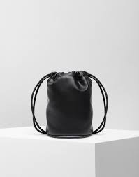 Maison margiela black wool suit. Maison Margiela Logo Bucket Bag Women Maison Margiela Store