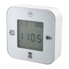 Klockis Clock Thermometer Alarm Timer White Ikea Ikea Clock Alarm Clock Clock