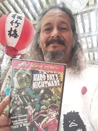 I'm in the band Norwegian Soft Kitten, and when I had this photo op with an  #NSK fan, I couldn't help but channel my inner Mr. Lobo.