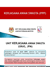 The meaning of ukas abbreviation is unit kerjasama awam swasta. Pembiayaan Projek
