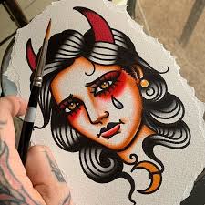 Tattooflash By Antwalsh Art Beautiful Art Traditional Tattoo Traditional Tattoo Woman Traditional Tattoo Art