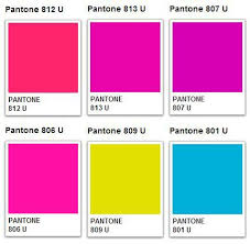Image Result For Fluorescent Pantone Neon Colour Palette