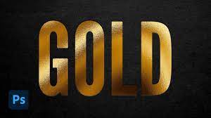 Turn any object to gold with this special set of adjustments in photoshop! How To Create A Gold Foil Effect In Photoshop Youtube