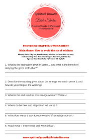 Interpretation questions help you to think. Pin On Proverbs Bible Study Free Chapter Worksheets