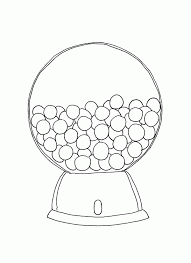 Empty gumball machine coloring page. Gumball Machine Coloring Pages Coloring Home