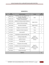 Ijazah sarjana muda sains komputer (pengkomputeran netsentrik). Sains Komputer