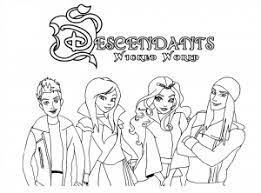 Offers a chance at redemption for the. The Descendants Free Printable Coloring Pages For Kids