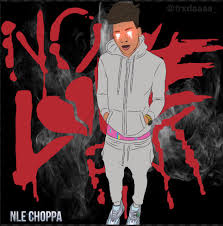 Nle choppa memphis rap hero with the golden touch nme. Choppa Nle Fanart Rapper Cartoon Image By Frida