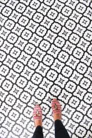my diy peel & stick kitchen floor