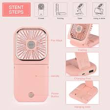Check spelling or type a new query. Buy Zhufon 5 In 1 Small Fan Desk Fan Neck Fan Handheld Fan Phone Holder Power Bank Mini Rechargeable Usb Fan For Travel Outdoors Hiking Camping Kitchen Pink Online In Turkey B08zjdncmc