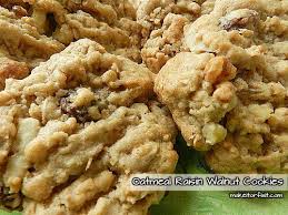 Oatmeal Raisin Walnut Cookies Walnut Cookies Oatmeal Raisin Cooking Recipes
