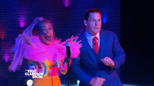 She won the best new international act at the 2019 bet… The Kelly Clarkson Show John Cena Surprises Sho Madjozi While She S Performing John Cena Facebook