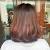 Loose Curl Straight Hair With Curled Ends