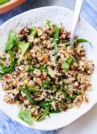 Sun Dried Tomato Spinach And Quinoa Salad Cookie And Kate Recipe Healthy Healthy Recipes Quinoa Salad Recipes