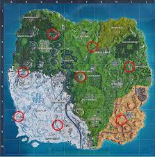 Every Plane X 4 Stormwing Location In Fortnite Fortnites Season 7 Officially Went Live A Few Hours Ago And There Fortnite Snowflake Decorations Holiday Tree